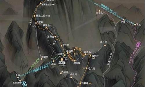 华山一日游最省力路线_华山旅游一日游攻略