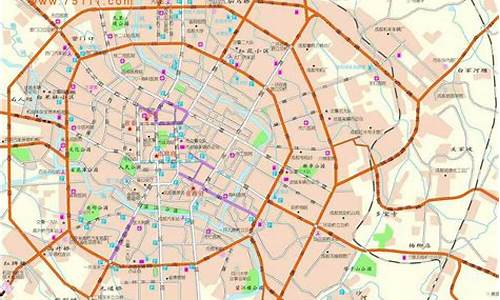 四川成都地图_四川成都地图高清版